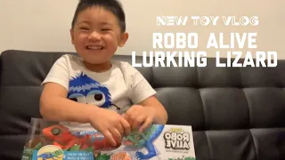NateFlix | New Toy Vlog | Zuru Robo Alive Lurking Lizard