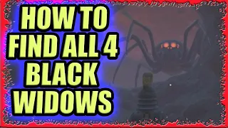 How To Find all 4 Black Widow Spiders In Grounded | All Black Widow Locations in Grounded Update