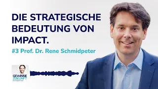 Die Relevanz von Nachhaltigkeit in der Unternehmensstrategie? I #3 mit Prof. Dr. Rene Schmidpeter
