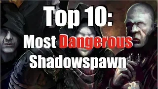 Top 10 Most Dangerous Shadowspawn - A Wheel of Time Video