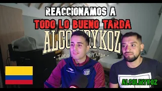 REACCIÓN A ALCOLIRYKOZ - TODO LO BUENO TARDA | SEGUIMOS CONOCIENDO RAP COLOMBIANO | CBADOS RAP