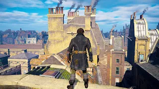 Assassin's Creed Syndicate - 4K Free Roam Parkour Gameplay with Jacob Frye