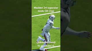 Pick 6 Madden 24 Superstar Mode CB Clips! #madden