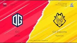 Прогноз на матч OG vs G2 BLAST Premier Spring Showdown 2021