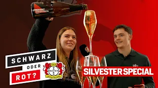 Champagner oder Wildberry Lillet? | Juliane & Florian Wirtz im Silvester-"Schwarz oder Rot?" ⚫️🔴