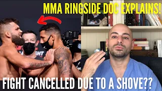 🧐UFC Fight Cancelled- From GETTING PUSHED TOO HARD!?? Fighter then has NEUROLOGIC SYMPTOMS⁉️🧠