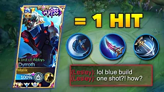 DYRROTH NEW CRITICAL ONE SHOT BLUE BUILD IS HERE! (new meta?!)