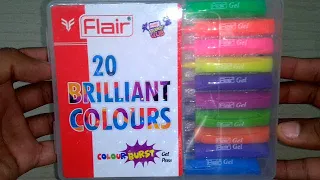 Flair Universal Gel Pen  (Pack of 20)