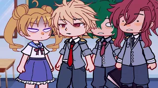 MHA meets Sailor Moon (Sailor moon 90s au) [Desc]