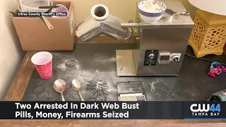 Dark Web Bust In Inverness: 2 Arrested And 16,000 Pills, $143K & Firearms Seized