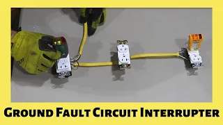 How to Wire Ground Fault Circuit Interrupter (GFCI) with Regular Outlets | How GFCI's Work