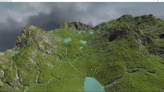 real time hydraulic erosion using compute shaders - OpenGL