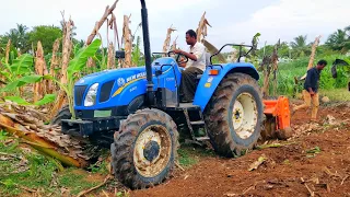 New Holland 5510 excel 4wd tractor User feedback + rotavator and creeper performance | Part - 1