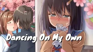 Dancing On My Own (female cover)  [ Nightcore ]