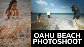 Five Minute Photo Challenge | Oahu Beach Photoshoot