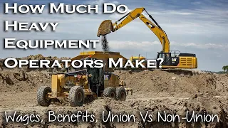 HOW MUCH DO HEAVY EQUIPMENT OPERATORS MAKE || How much do heavy equipment operators get paid