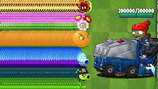 PvZ2 Challenge - 100 Plants +1 POWER UP vs ZOMBONI - Who Will Win ?