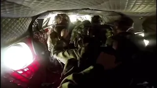 Chinook Infantry Insertion POV