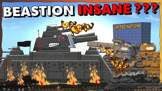 Tank Cartoon - Crushing path of Dark Beastion