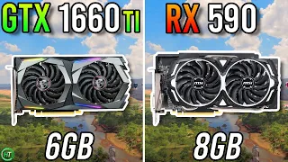 GTX 1660 Ti vs RX 590 8GB - Any Difference Or Not?