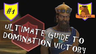 The Ultimate Guide to Domination Victory (maybe) #1 - (Civ 6 Frontier Pass)