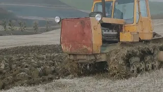 трактор т150 двигун ямз 238 плн 5  35 оранка 2023 останнє відео вцьому році