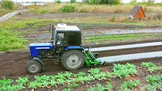 Пленкоукладчик ПХ-150 с плавающим механизмом загортающих дисков