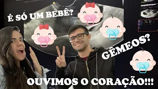 SÉRA QUE SÃO GÊMEOS??? ( ULTRASSOM DE 7 SEMANAS)