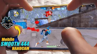 1 VS 4 SMOOTH 444 ON MOBILE  HANDCAM😱 || 4FLAG GAMER || POCO F3 📲