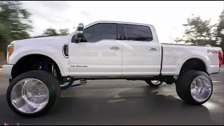 HOW A 2017 F250 PLATINUM IS BUILT! 8 INCH CHROME LIFT ON 26X16 FROM START TO FINISH!!!!