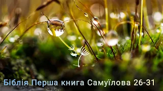 Аудіо Біблія українською мовою ❤️ Перша книга Самуїлова 26-31🌷#біблія