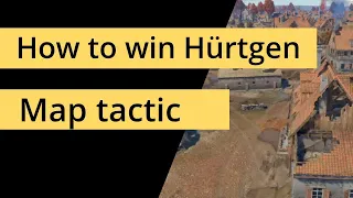 MAP SPOTS HÜRTGEN FOREST - KEY POSITIONS and tactics for realistic tank battles in War Thunder