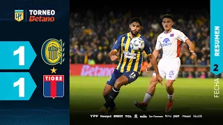 ROSARIO CENTRAL 1 - 1 TIGRE  | Resumen del partido | #TorneoBetano 2024