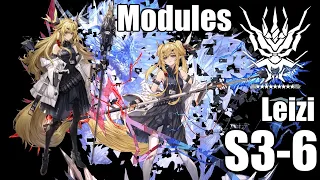 【明日方舟】専用モジュール獲得任務：レイズ クリア参考例 S3-6/Modules Leizi S3-6