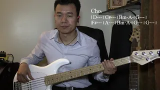 What a Beautiful Name - Bass Cover