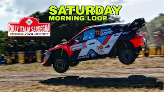 NEUVILLE OUT IN SS8 | WRC RALLY ITALIA SARDEGNA 2024 | SATURDAY MORNING