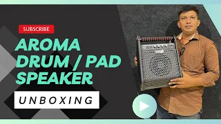 AROMA Drum Amplifier || Un Boxing || @blessingAudiosMusicals