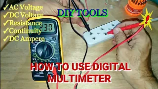 PAANO GAMITIN ANG DIGITAL MULTIMETER? MARUNONG KANA PAGKATAPOS NITO, DIY TOOLS (LAST PART)