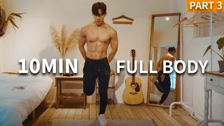 FAT BURNING FULLBODY WORKOUT (ft. 10 MIN TABATA)ㅣ전신 칼로리 불태우기 운동 (ft. 10분 타바타)