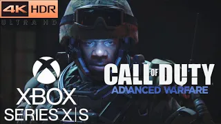 CALL OF DUTY ADVANCED WARFARE : XBOX SERIES X : GAMEPLAY 4K HDR