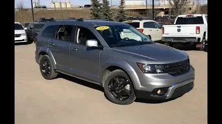 2018 Dodge Journey Crossroad AWD | 3.6L V6 + 7 Passenger | Edmonton | AE11658 | Crosstown DCJR