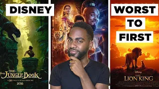 LIVE ACTION DISNEY MOVIES RANKED: MY RANKING OF DISNEY LIVE ACTION REMAKES! WORST To First Rankings!