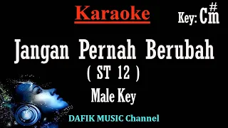 Jangan Pernah Berubah (Karaoke) ST 12 Nada Pria/ Cowok/ male key C#m