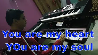 How to play You are my Heart You are my Soul - MODERN TALKING ON KEYBOARD KORG PA 1000