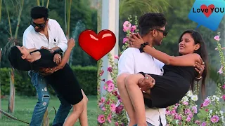 Giving Girl Arms Ride  // Cute Reaction --- SAHIL KHAN 2.0