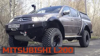 Краткий обзор тюнинга Mitsubishi L200 2014 г. #Mitsubishi #L200 #л200