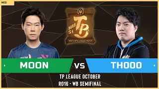 WC3 - TP League M4 - Group B WB Semifinal: [NE] Moon vs TH000 [HU]