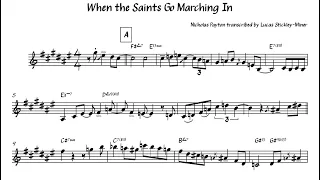 "When the Saints Go Marching In" Nicholas Payton Trumpet Transcription