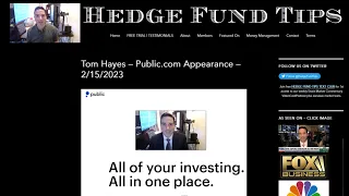 Hedge Fund Tips with Tom Hayes - VideoCast - Episode 174 - February 16, 2023