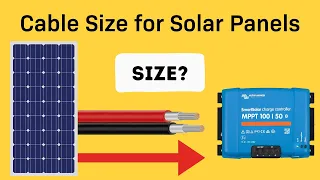 Cable Size for Solar Panels - Which AWG Do You Need?